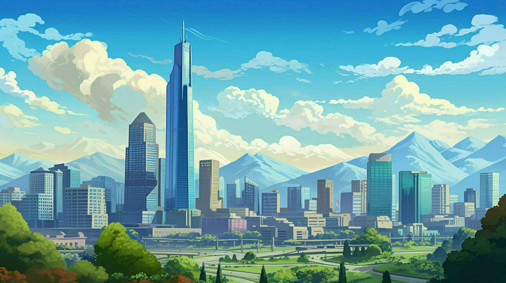 In the style of a 1990s video game a 2D pixelated photo