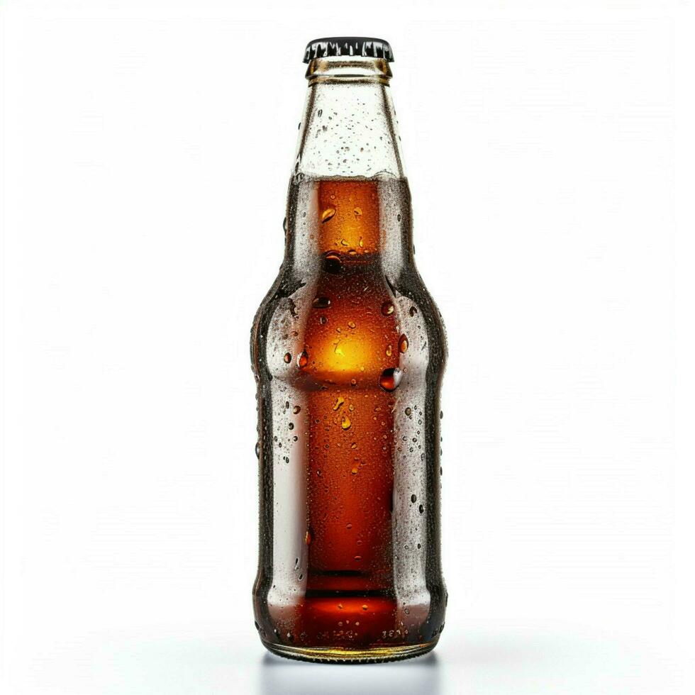 Hires Root Beer with white background high quality photo