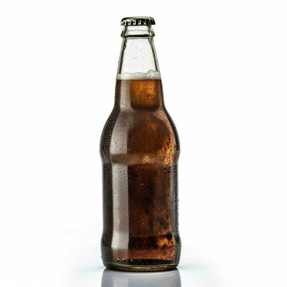 Hires Root Beer with white background high quality photo