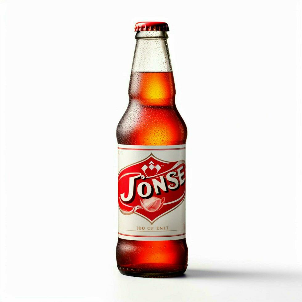 Jones Soda with white background high quality ultra photo