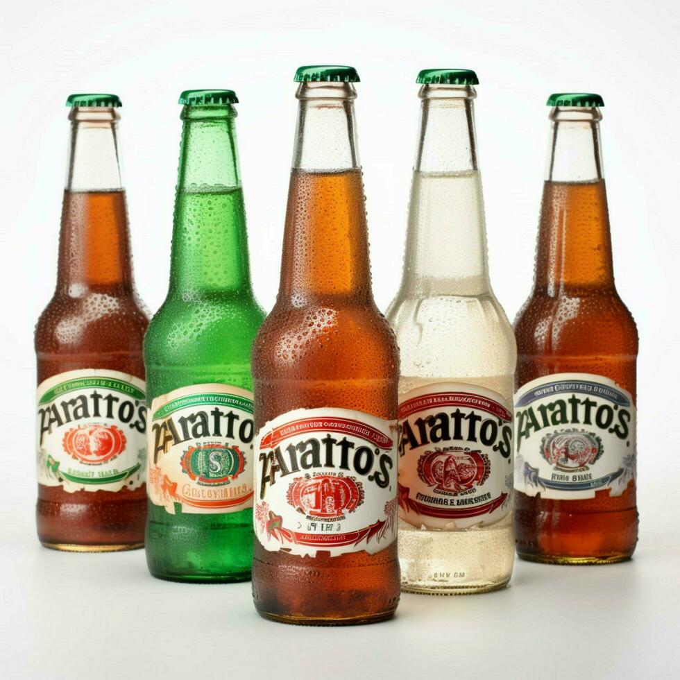 Jarritos with white background high quality ultra photo