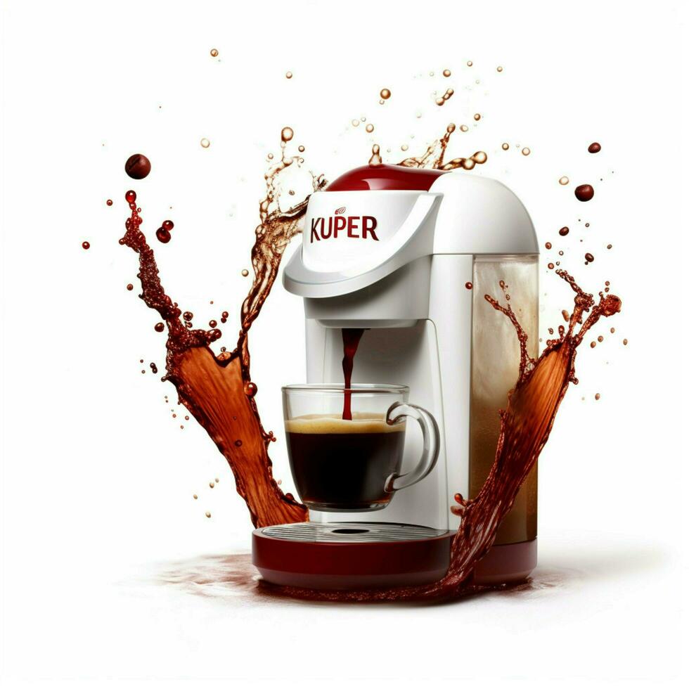 Keurig Dr Pepper with white background high quality photo