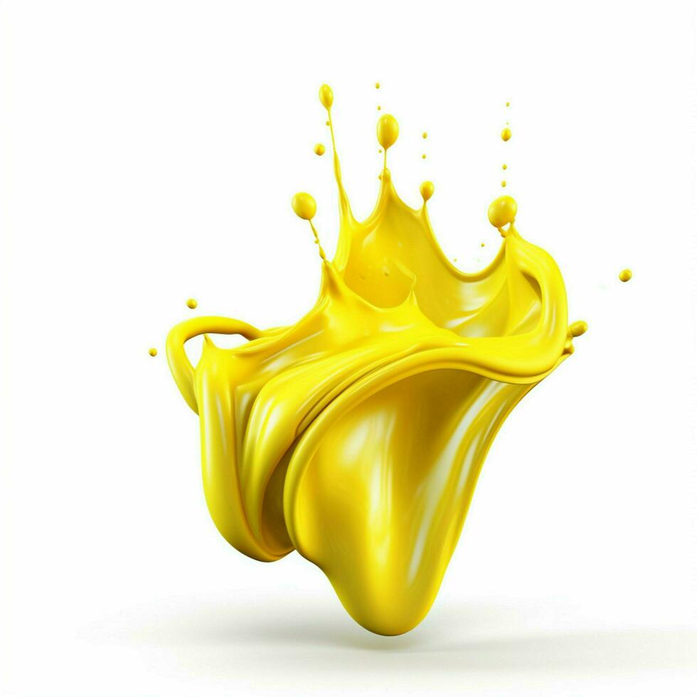Mello Yello with white background high quality ultra photo