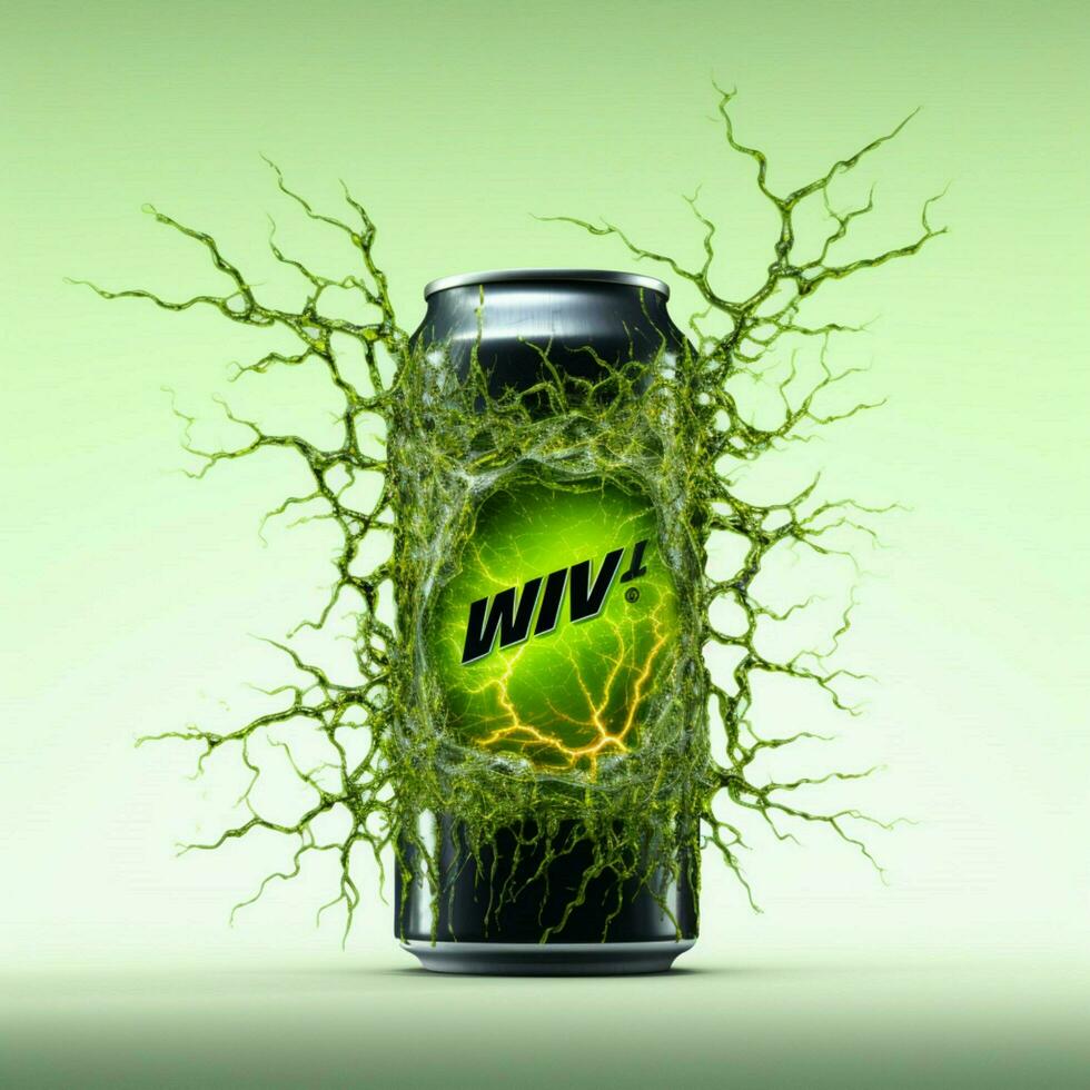 Mountain Dew Live Wire with white background high photo