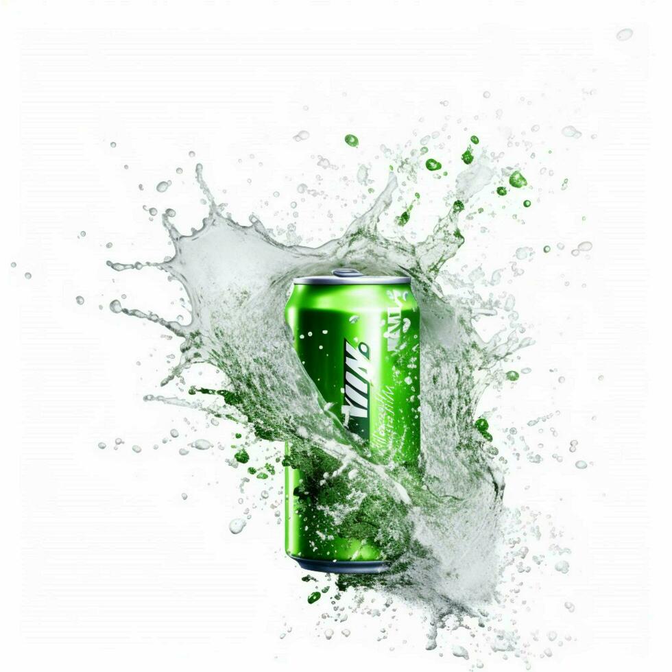 Mountain Dew White Out with white background high photo