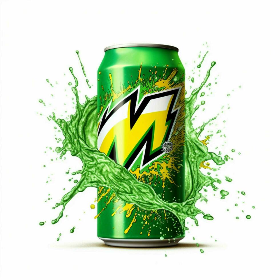 Mountain Dew Voltage with white background high photo