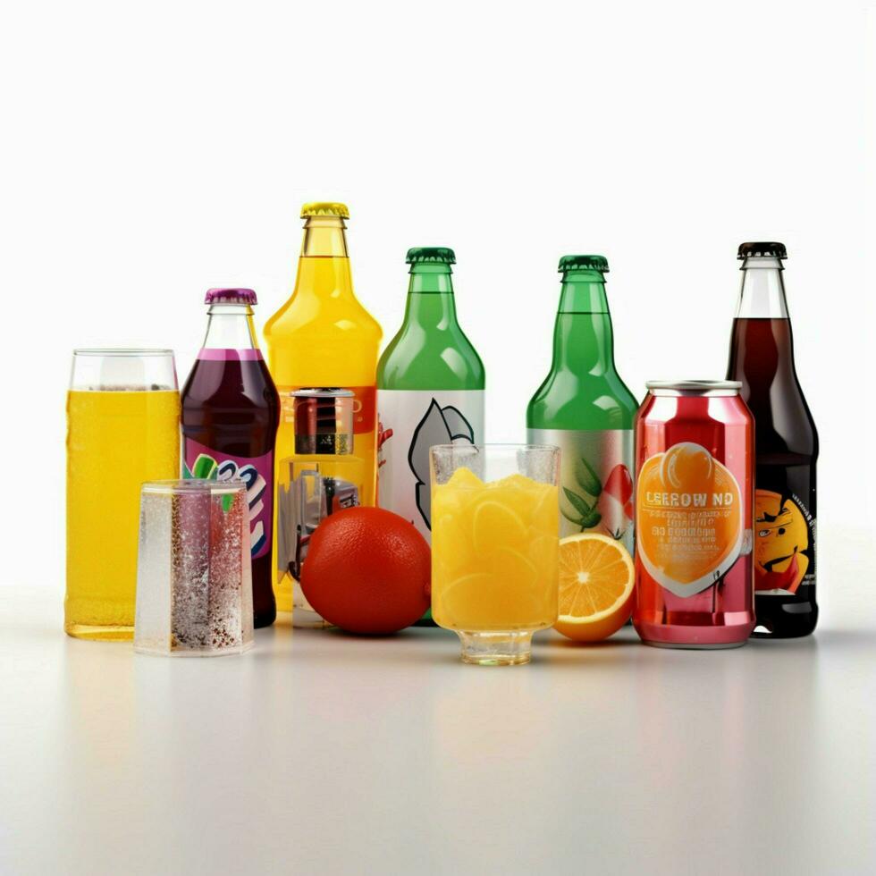 National Beverage with white background high quality photo