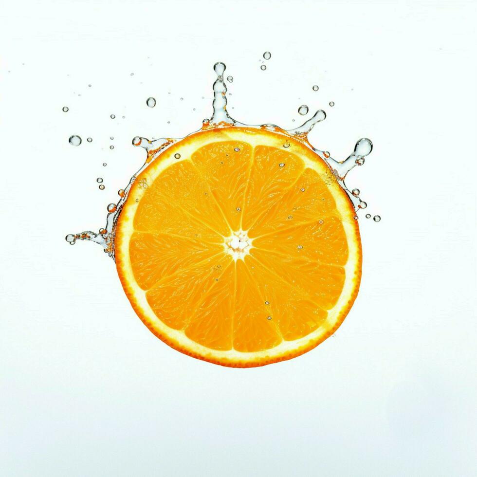 Orangina with white background high quality ultra photo