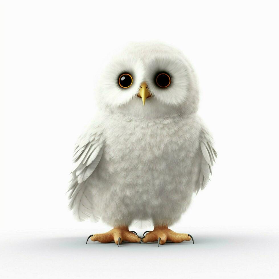 Qoo with white background high quality ultra hd photo