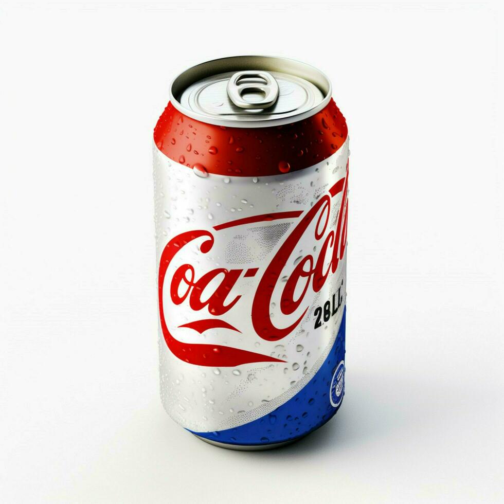RC cola with white background high quality ultra hd photo