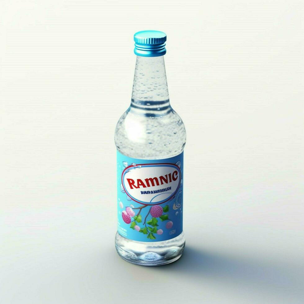 Ramune with white background high quality ultra hd photo