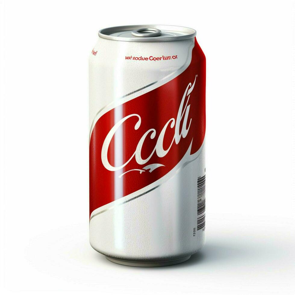 RC cola with white background high quality ultra hd photo