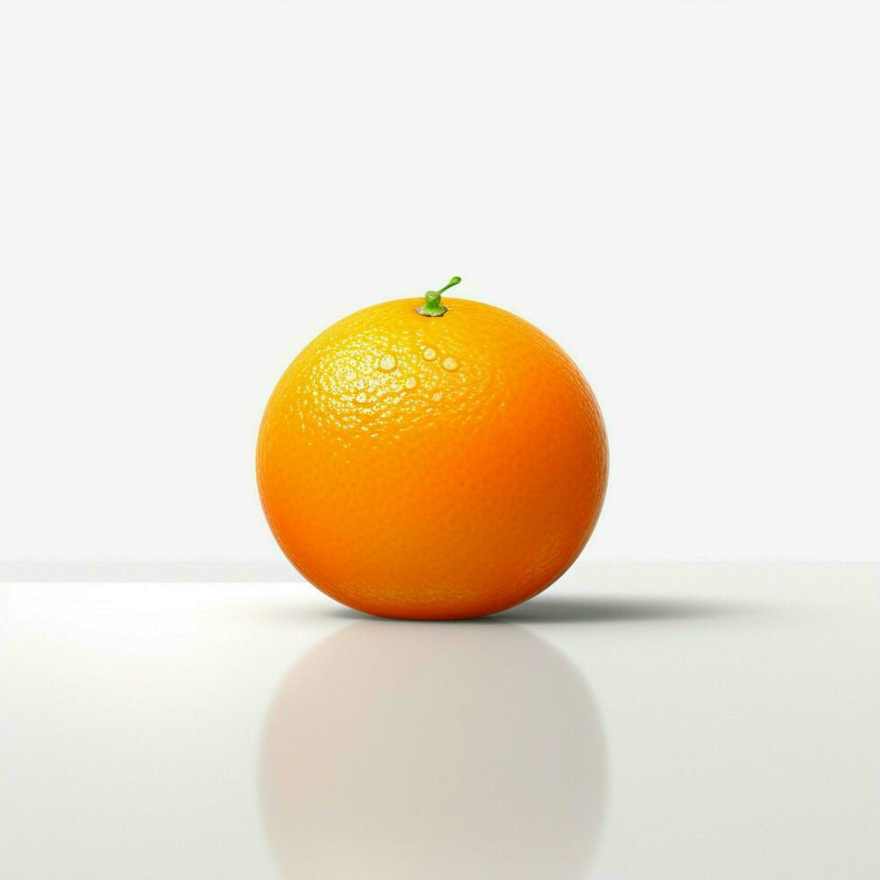 Slim Orange with white background high quality ultra photo