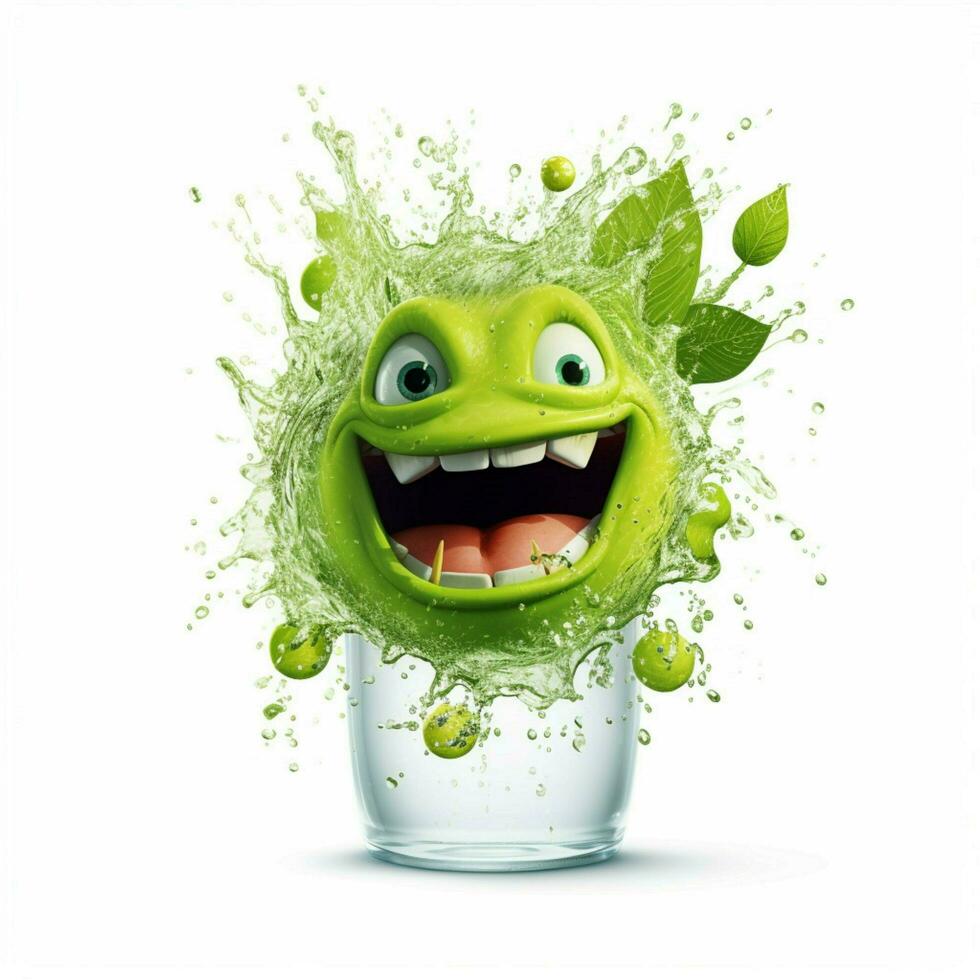 Sprite with white background high quality ultra hd photo
