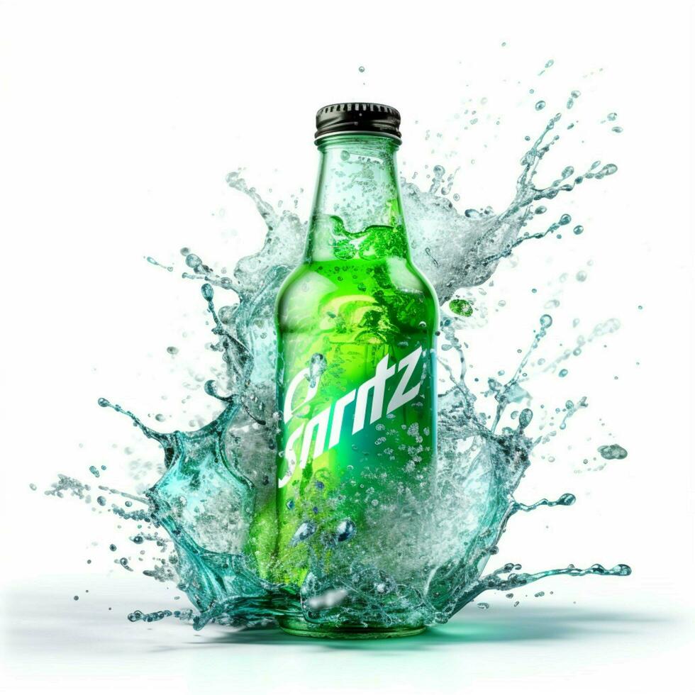 Sprite Zero with white background high quality ultra photo