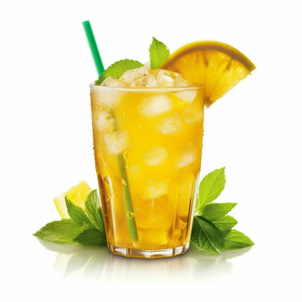 Tropicana Twster Soda with white background high photo