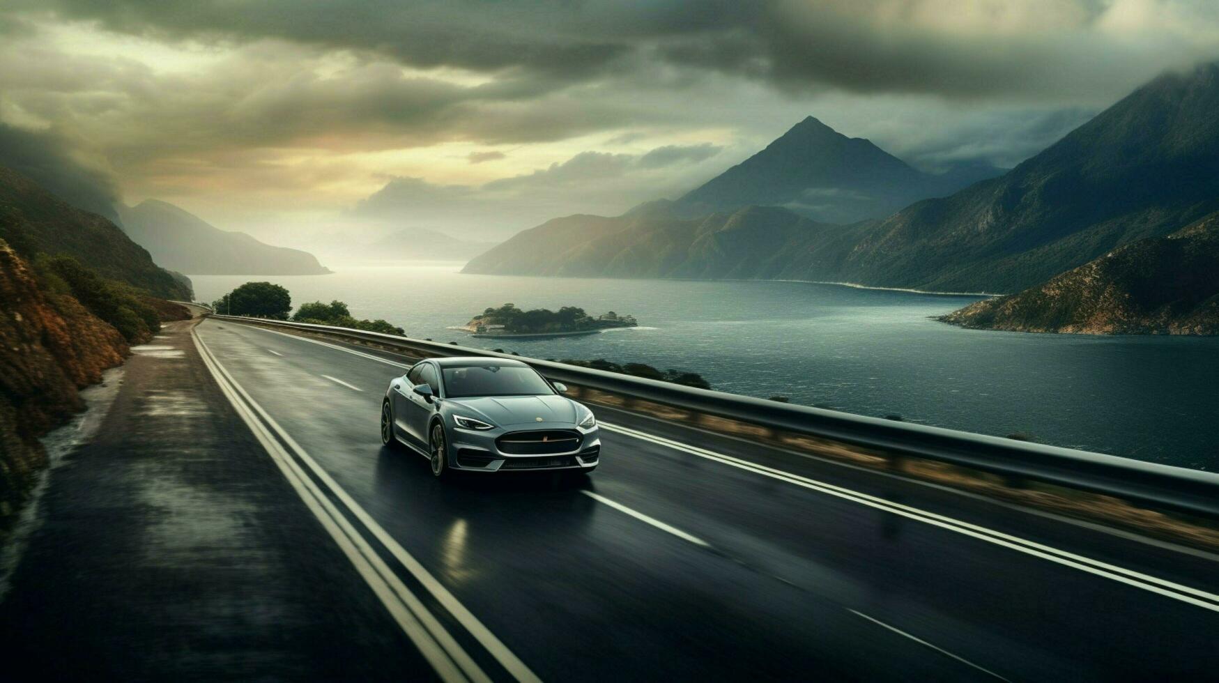 natural photography front view car racing photo