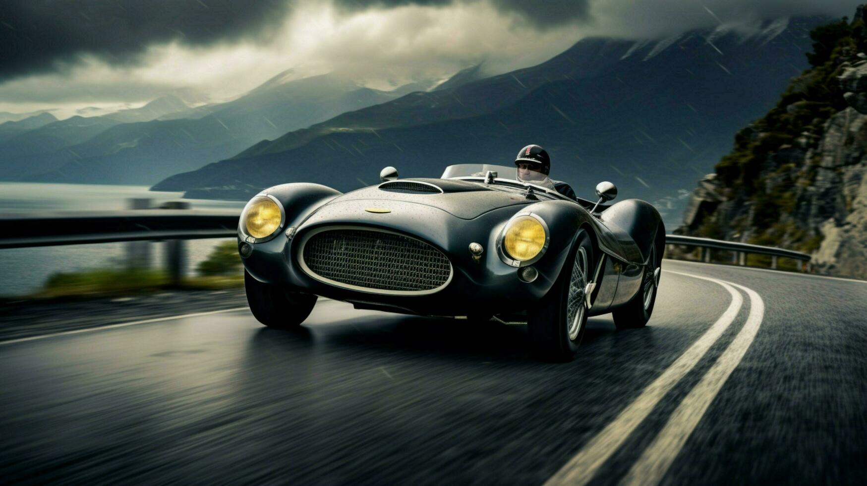 natural photography front view car racing photo