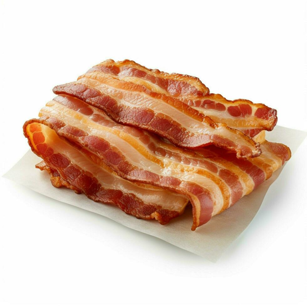 bacon with transparent background high quality ultra hd photo