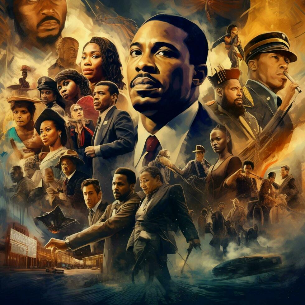 black history month high quality 4k ultra hd hdr photo