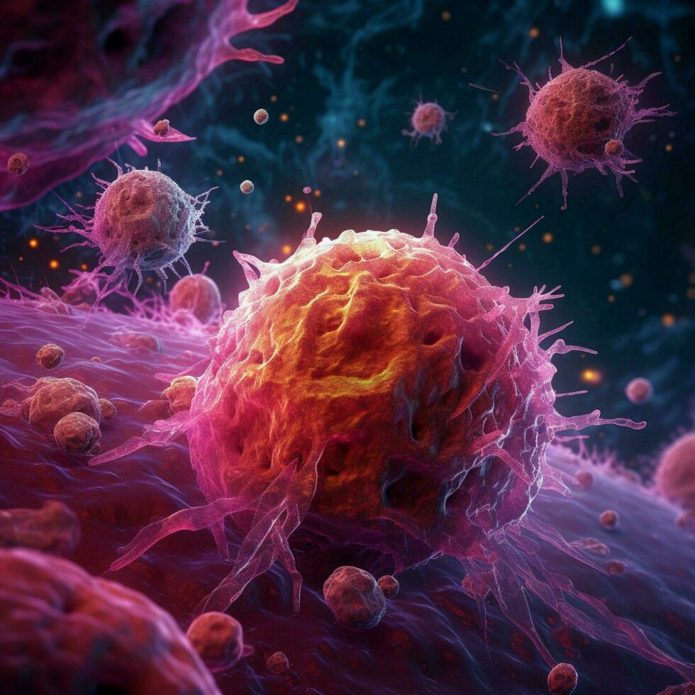 cancer background high quality 4k ultra hd hdr photo