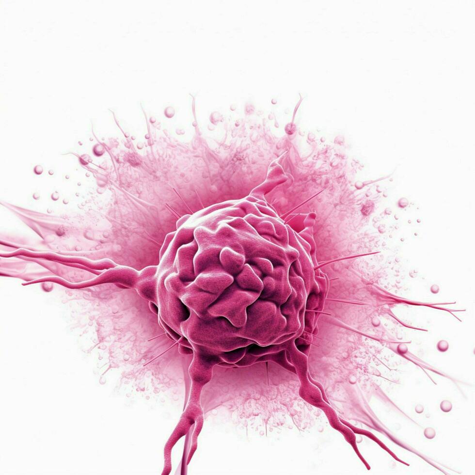 cancer background with transparent background high quality photo