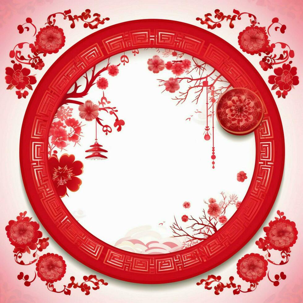 chinese new year backgrounds with transparent background photo