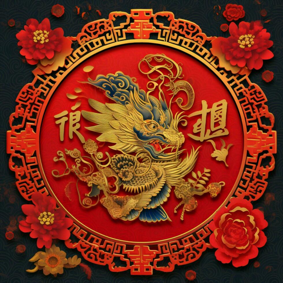 chinese new year cards high quality 4k ultra hd photo