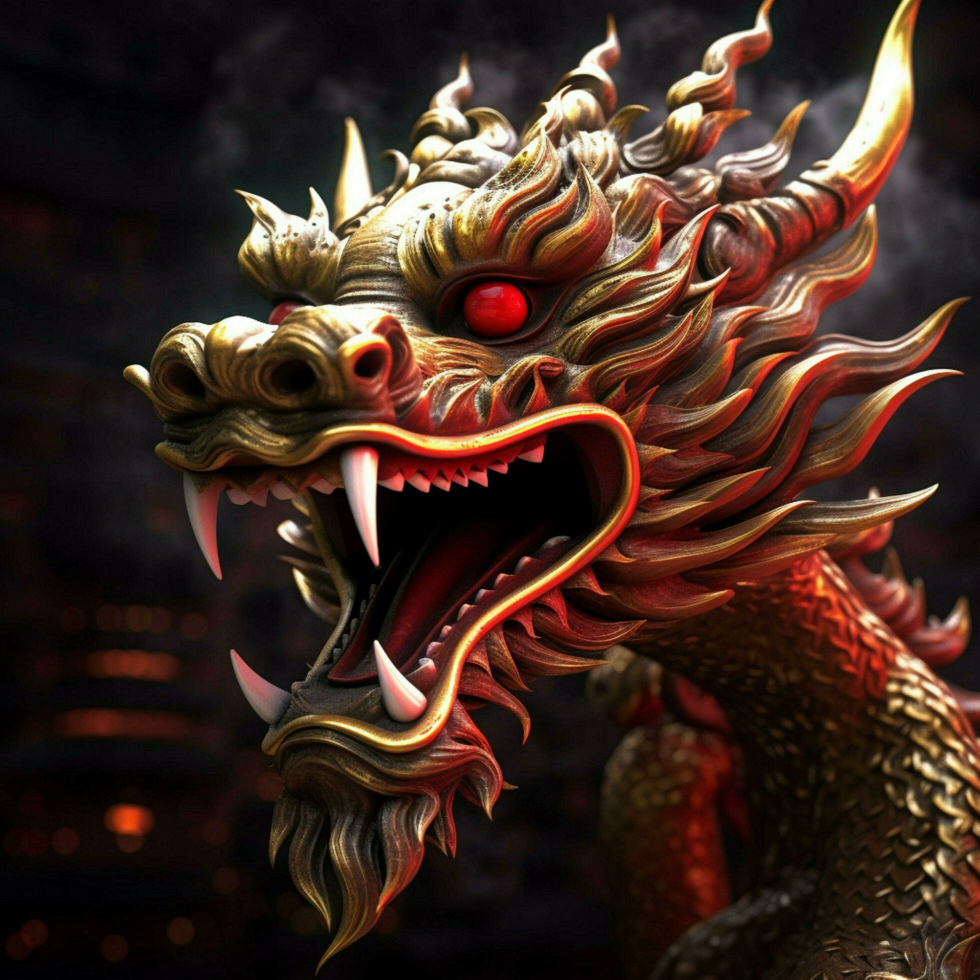 chinese new year dragon high quality 4k ultra hd 30664297 Stock Photo