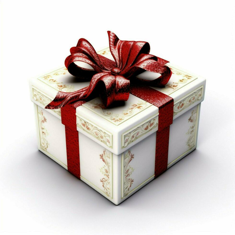 christmas gift with transparent background high quality photo