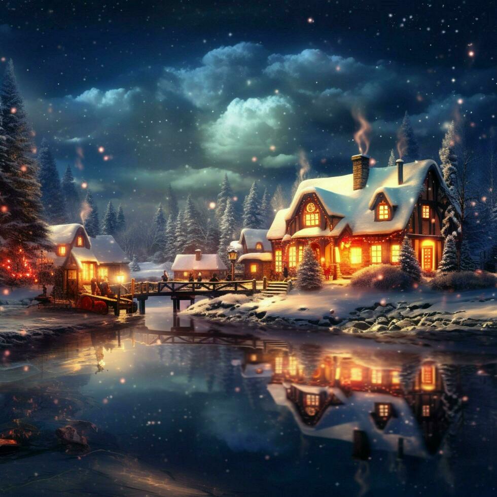 christmas wallpapers high quality 4k ultra hd hd 30664406 Stock Photo