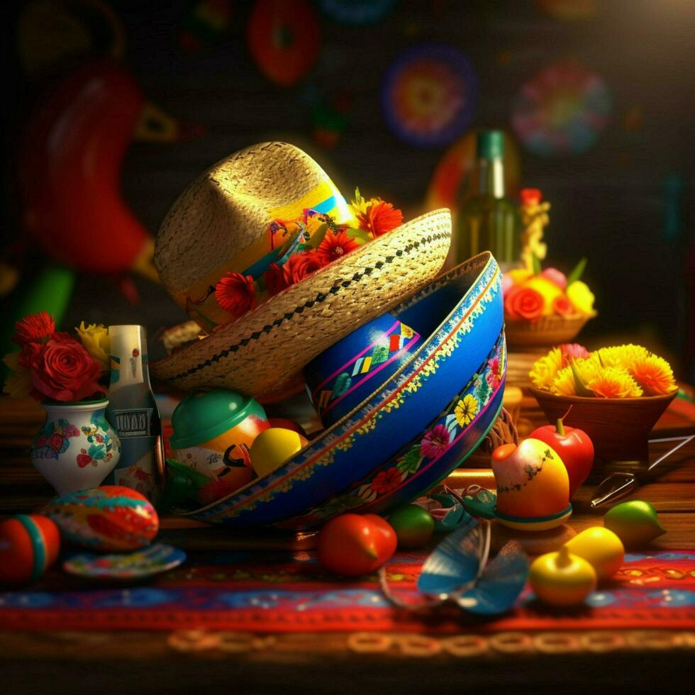 cinco de mayo high quality 4k ultra hd hdr photo