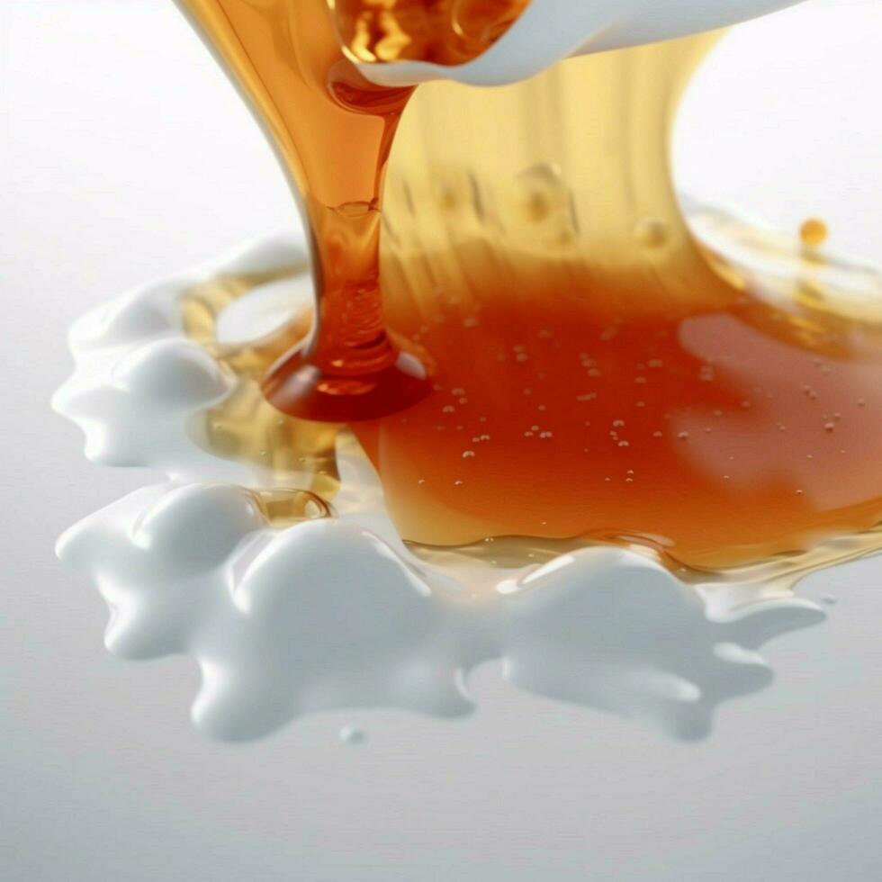 close - up white minimalist background realistic photo