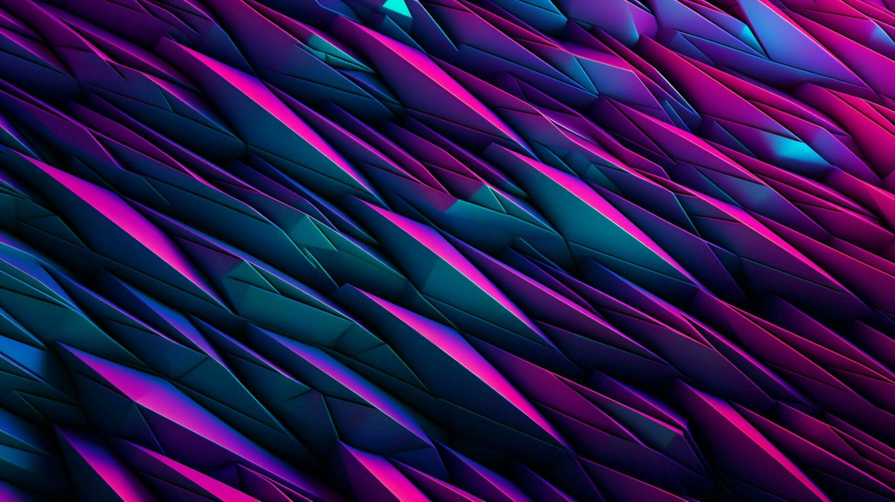 different shapes pattern in the style of vapor wave photo