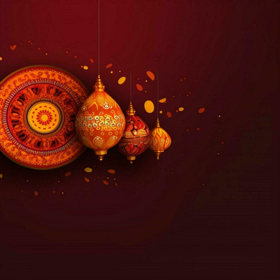 diwali banner high quality 4k ultra hd hdr photo