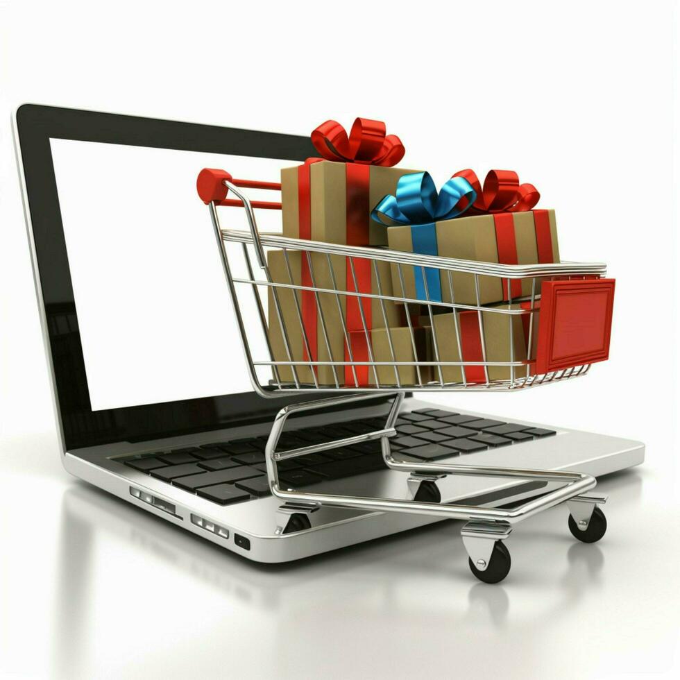 e-commerce with white background high quality ultra photo