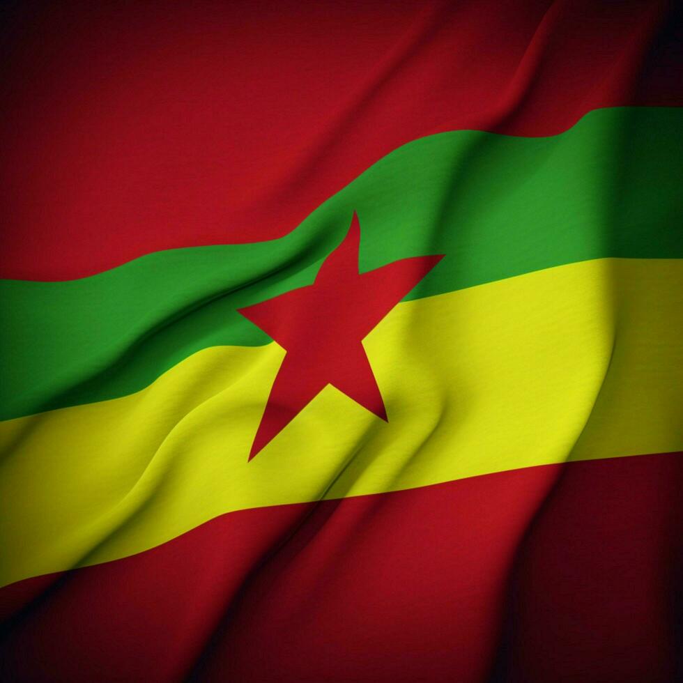 flag of Cameroon high quality 4k ultra photo