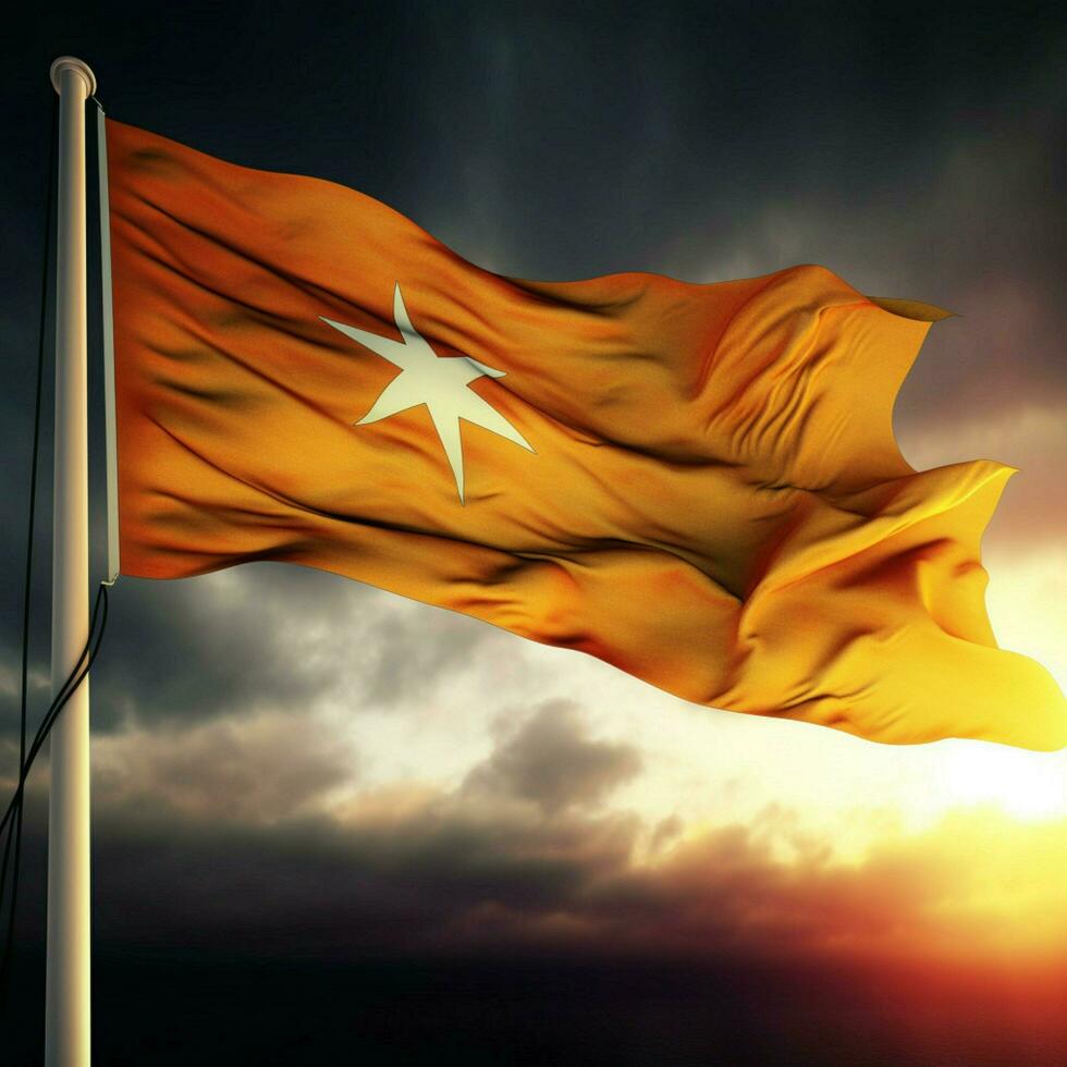 flag of Cyprus high quality 4k ultra h photo
