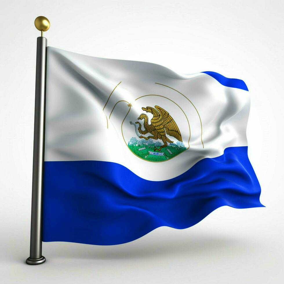 flag of El Salvador high quality 4k ul photo