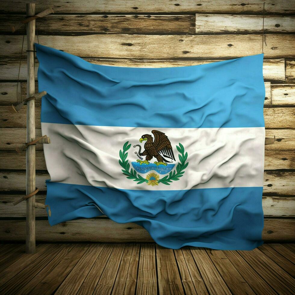 bandera de Guatemala alto calidad 4k ultra foto