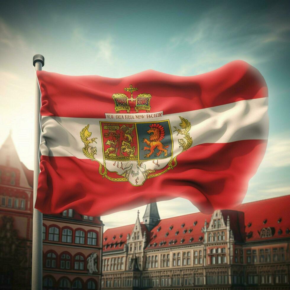 flag of Hanover high quality 4k ultra photo