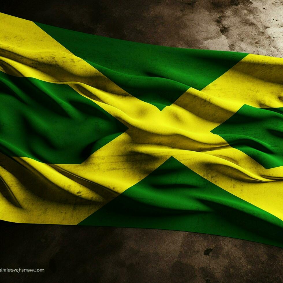 flag of Jamaica high quality 4k ultra photo