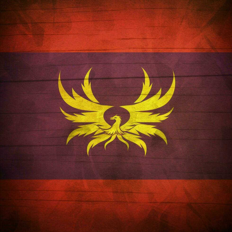 flag of Lew Chew Loochoo high quality photo
