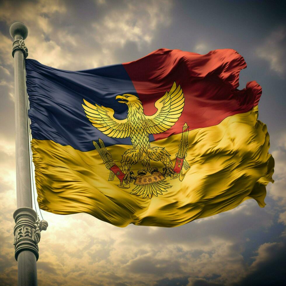 flag of Moldova high quality 4k ultra photo