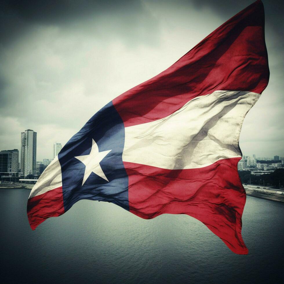 flag of Panama high quality 4k ultra h photo