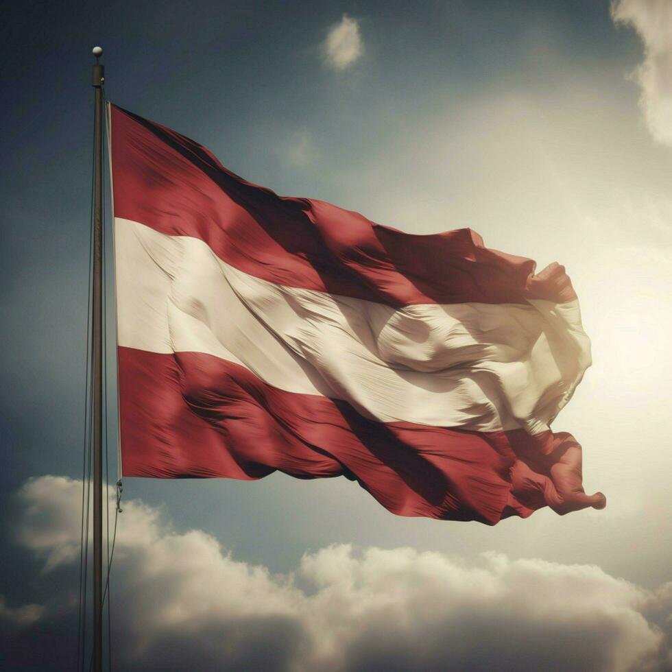 flag of Poland high quality 4k ultra h photo