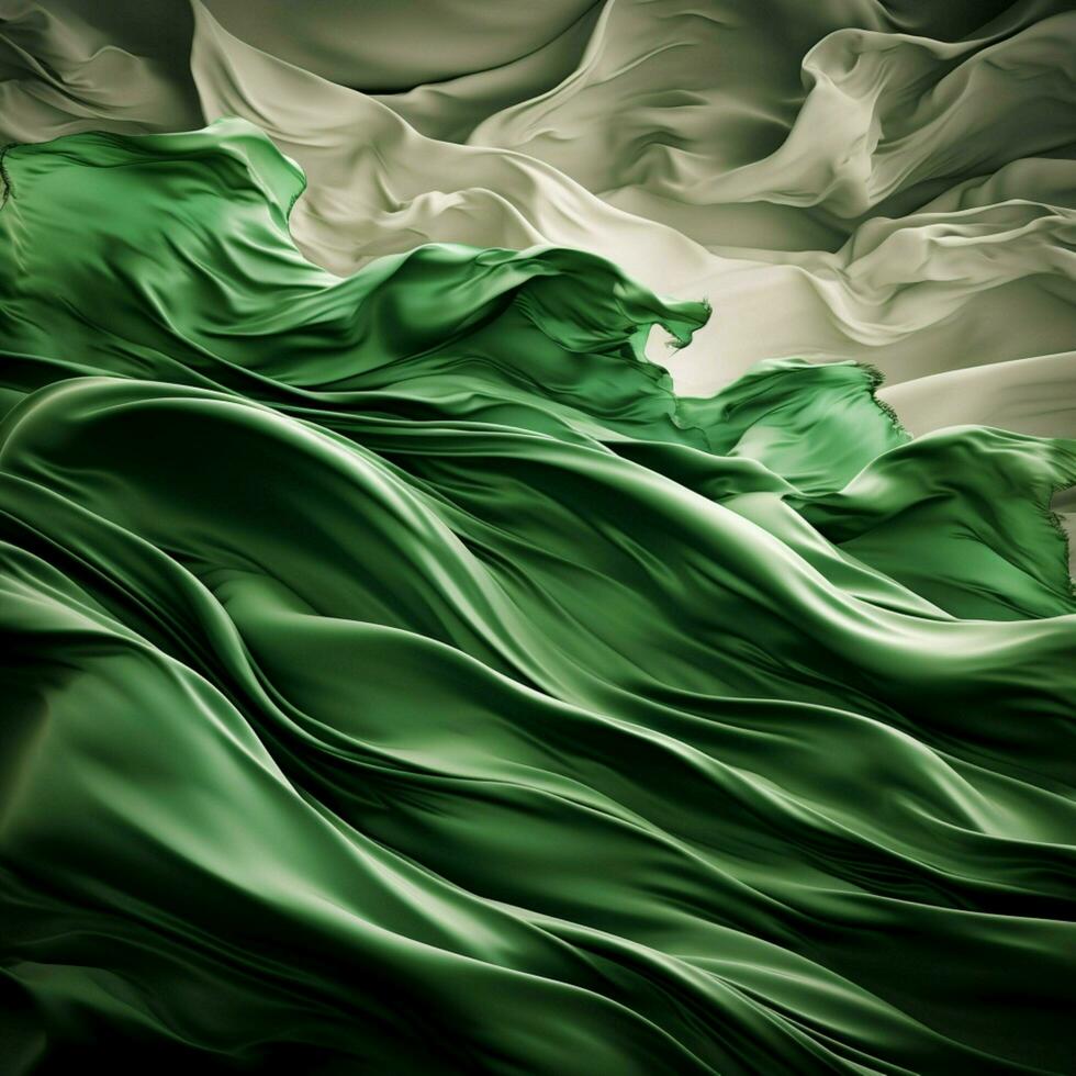 flag of Saudi Arabia high quality 4k u photo