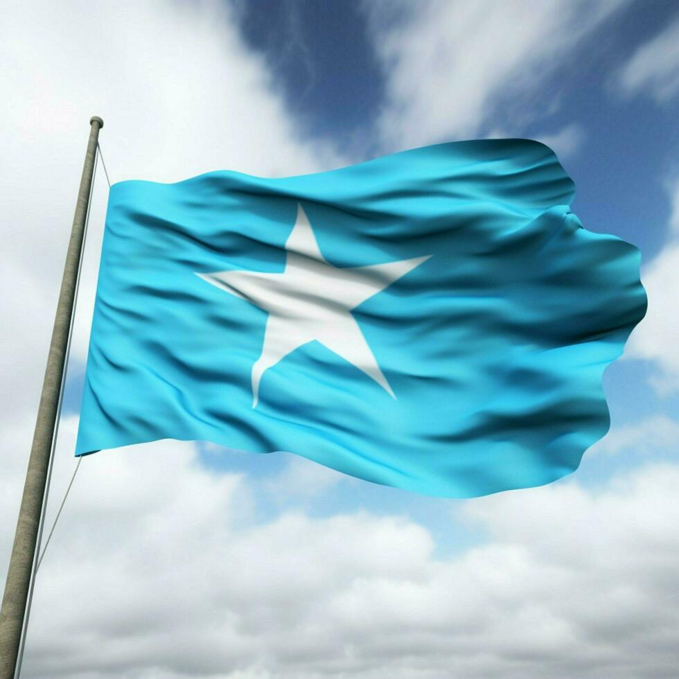 flag of Somalia high quality 4k ultra photo