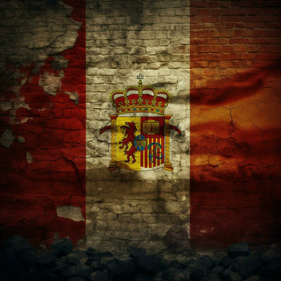 bandera de España alto calidad 4k ultra hd foto
