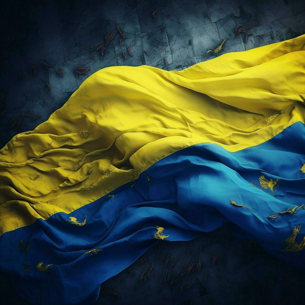 flag of Ukraine high quality 4k ultra photo